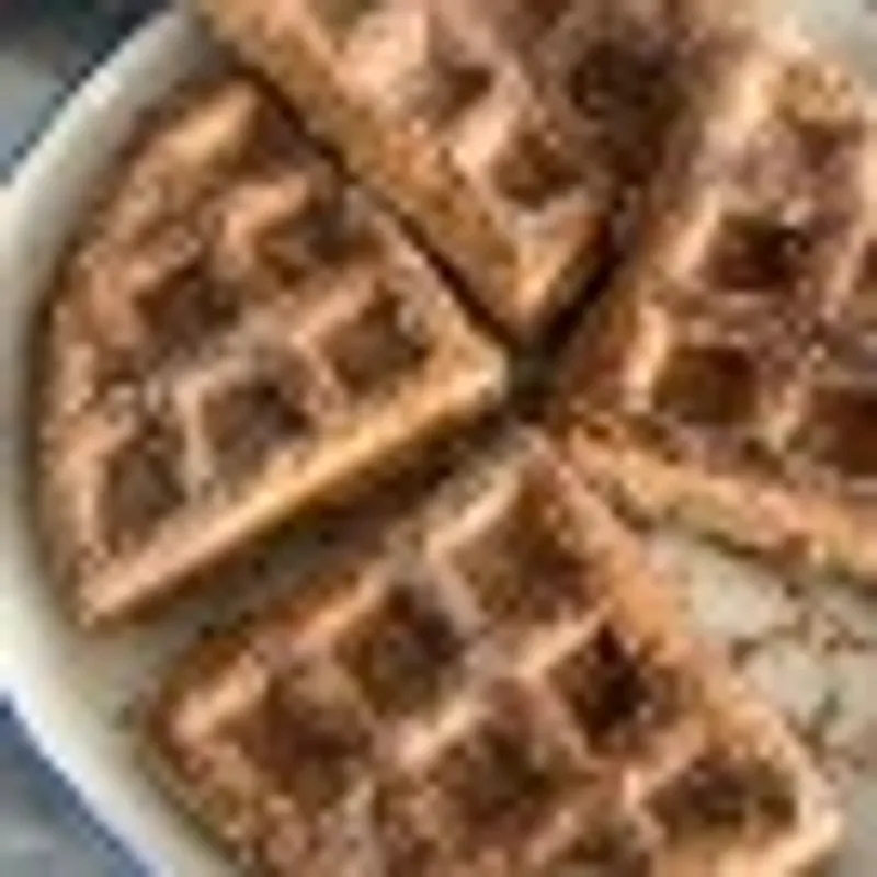 Churro Inspired Waffle Treats image